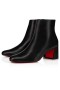 Christian Louboutin Spikita Beute Turela 55 mm-Schwarzes Kalb Schuhe