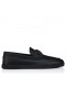 Christian Louboutin Chambeliboat Boat Shoes Calf Leather Black 