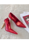 Christian Louboutin Lipchick Pumps 100mm Patent Leather Red