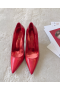 Christian Louboutin Lipchick Pumps 100mm Patent Leather Red