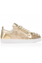 Christian Louboutin Louis Junior P Pik Pik Strass Sneaker Gold