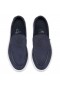 Christian Louboutin Moonboat Loafers Reversed Nubuck Leather Zaffiro