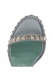 Christian Louboutin Pyraclou 110 Mm Espadrilles Iridescent Nappa Leather Manuka