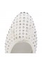 Christian Louboutin Sweetie Jane Strass Boum Ballerinas Crepe Satin Version Ivory 