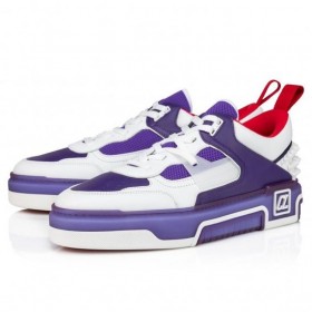 Christian Louboutin Astroloubi Turnschuhe Frauen Kalb Leder Und Nappa-Leder Weià Lila
