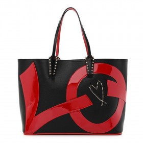Christian Louboutin Cabata Tote Bag Liebe Empire Paris Schwarz