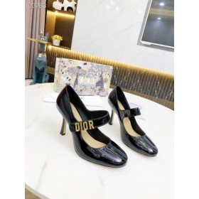 Dior Baby D Evolution Mary Jane 75mm Pumpen Schwarz Patent