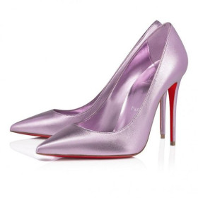 Christian Louboutin Kate 100mm Pumpen Irisierend Leder Nappa Parme Christian Louboutin Schuhe