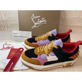 Christian Louboutin Astroloubi Sneakers Aus Kalbsleder Multicolor Christian Louboutin Schuhe