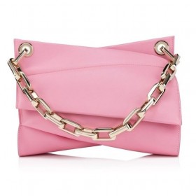 Christian Louboutin Loubitwist Chain Bag Smooth Calf Leather Calipso