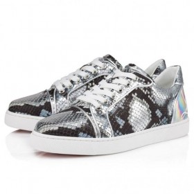 Christian Louboutin Spaà Vieira Geprägte Turnschuhe Multicolor Christian Louboutin Schuhe