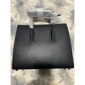 Christian Louboutin Paloma Medium Top Handle Bag Calf Leather Black Von Christian Louboutin Taschen