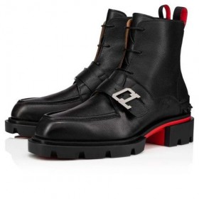 Christian Louboutin Boot Unsere Georges B, Schwarzes Kalb
