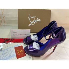 Christian Louboutin Plattformen Runde Chick 120 mm Elektra/lin Elektra Specchio