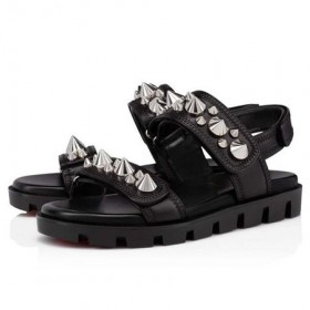 Christian Louboutin Sandale Spikita Cool Black Nappa