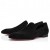 Christian Louboutin Dandy Küken Loafer Velvet Schwarz Christian Louboutin Schuhe