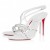 Christian Louboutin Tatooshka Stacheln 100 Mm Riemchen-Sandalen Bianco CL-Schuhe