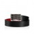 Christian Louboutin Louis Gürtel 35mm-Kalb-Leder Und Spikes Schwarz