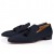 Christian Louboutin Officialito Slipper Smart Stoff Marine-CL-Schuhe