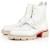 Christian Louboutin Boot Unsere Georges B Bianco White Kalb
