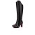 Christian Louboutin Tall Boot Eleonor Botta 85 mm-Schwarzes Kalb