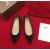 Christian Louboutin Pigalle Spikes Ballet Flats Glitter Leather Black