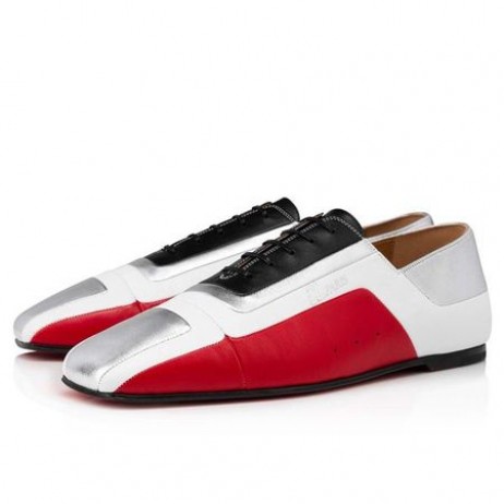 Christian Louboutin Oxford Formulino Πολύχρωμο Έκδοση Multi Δέρμα Nappa