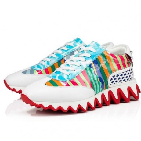 Christian Louboutin sneaekr Έκδοση Multi λουστρίνι