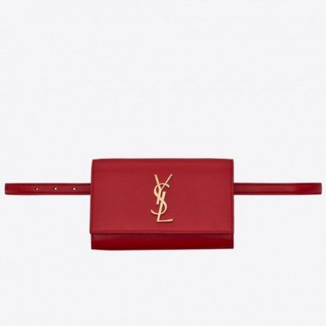 Saint Laurent Κόκκινο Κέιτ Τσάντα Ζωνών Saint Laurent Τσάντες