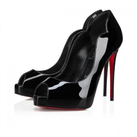 Christian Louboutin Γκόμενα Alta 120 Mm Γόβες Λουστρίνι Μαύρο Christian Louboutin Παπούτσια