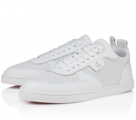 Christian Louboutin Tutti Rui Χαμηλό-Top Sneaker Leather Λευκό