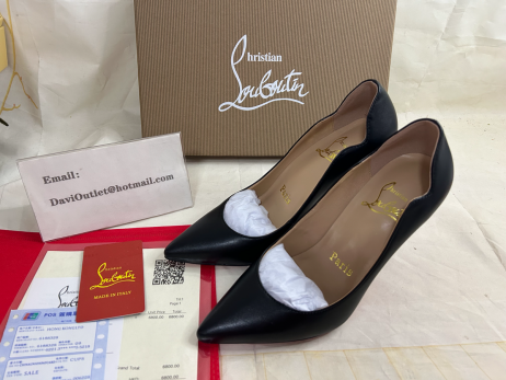 Christian Louboutin Αντλίες Γκόμενα 100 mm Μαύρο Nappa
