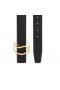 Christian Louboutin Cl Λογότυπο Ζώνη 35mm Λείο Δέρμα Μοσχαριού Black