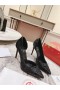 Christian Louboutin Iriza Αντλίες 100mm Βελούδο Papillon Μαύρα Παπούτσια CL