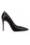 Christian Louboutin Κέιτ 100 Mm Αντλίες Ανάγλυφο Διπλωμάτων Ευρεσιτεχνίας Δέρμα Μοσχαριού Birdy Black Christian Louboutin Παπούτσια