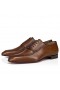 Christian Louboutin Lafitoch Oxfords Δέρμα Μοσχαριού Καφέ Havane