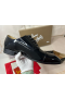 Christian Louboutin Oxford Greggo Μαύρο Δερμάτινο Παπούτσι