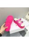 Dior Diorquake Σανδάλια Shearling Ροζ