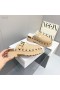 Dior Diorquake Σανδάλια Ξύλινη Σόλα Shearling Μπεζ