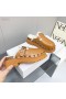 Dior Diorquake Σανδάλια Ξύλινη Σόλα Shearling Brown