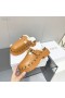 Dior Diorquake Σανδάλια Ξύλινη Σόλα Shearling Brown