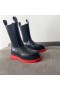 Bottega Veneta BV Ελαστικών Chelsea Μπότες Κόκκινο Outsole Bottega Veneta Shoes