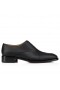 Christian Louboutin Boabi Oxfords Δέρμα Μοσχαριού Petit Grain Μαύρο