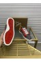 Christian Louboutin Louis Junior Αιχμές Orlato Επίπεδη Παπούτσια Σουέτ και το Δέρμα Πολυ
