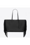 Saint Laurent Μαύρα Κρόσσια Τσάντα Αγορών Tote Saint Laurent Τσάντες