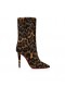 Christian Louboutin Astrilarge Λεία 100 Mm Χαμηλές Μπότες Πόνυ Kitty Leopard Christian Louboutin Παπούτσια