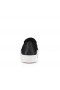 Christian Louboutin Boatissimo Slip-On Παπούτσια Δέρματος Μόσχων Μαύρα Παπούτσια CL