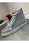 Christian Louboutin Λου Pik Pik 2 Orlato Αθλητικά Παπούτσια Στρας Στολισμένη Ασήμι