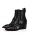 Christian Louboutin Ο Ροζάλιο 70 Mm Μπότες Δέρμα Μοσχαριού Black Christian Louboutin Παπούτσια