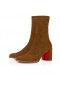 Christian Louboutin Stretchadoxa 70 Mm Χαμηλές Μπότες Τεντωμένο Veau Velours Ρέα Christian Louboutin Παπούτσια